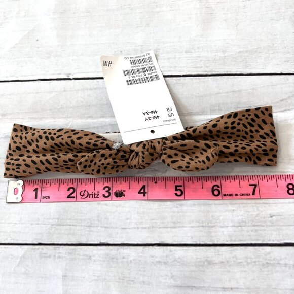 🆕NWT H&M Leopard Bow Hairband •Add-On• - Picture 4 of 4